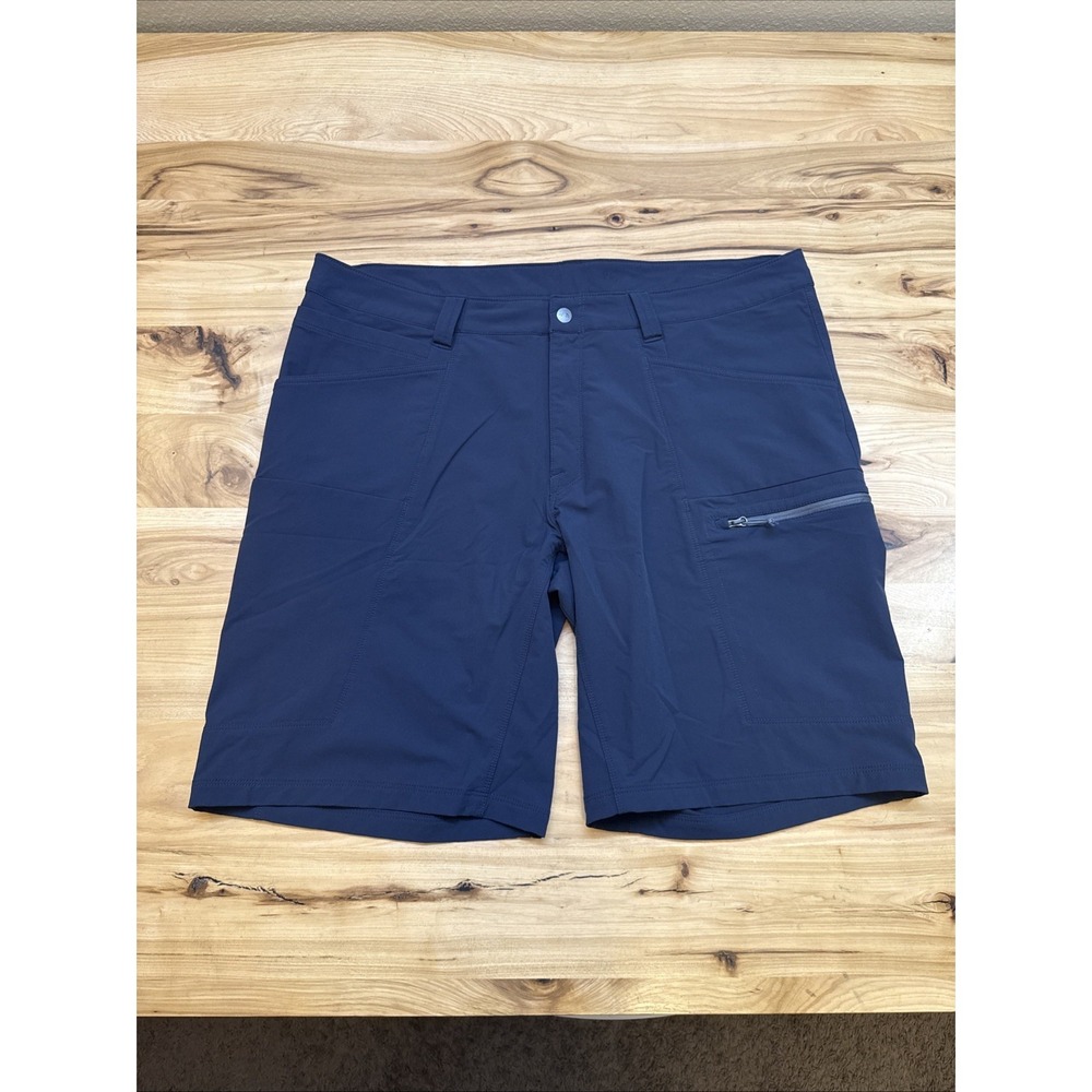 The North Face Men's Blue Athletic Outdoor Shorts Zippered Pocket Sz 40 Utility